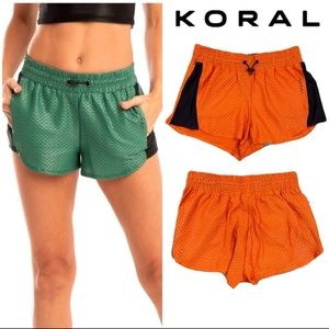 NEW KORAL Power Netz Shorts Size XL